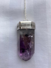 Silver Collar Amethyst